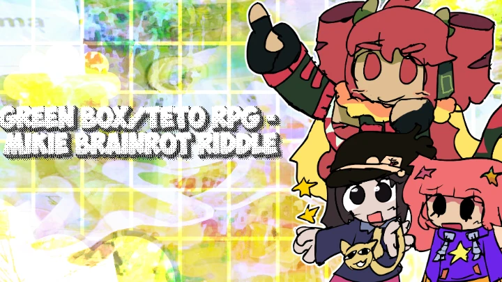 Green Box/Teto RPG - Mikie Brainrot Riddle