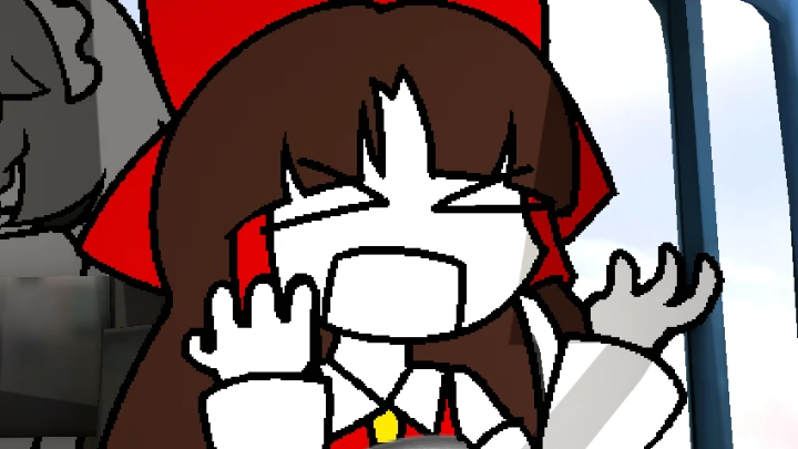 reimu finds the moose man