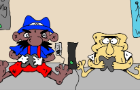mario and spongebob play xbox