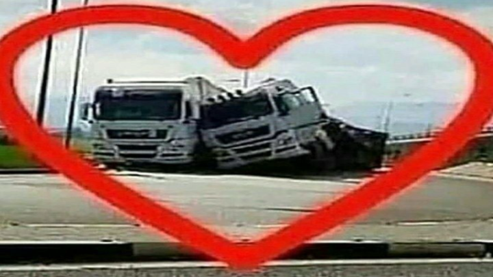 TWO TRUCKS