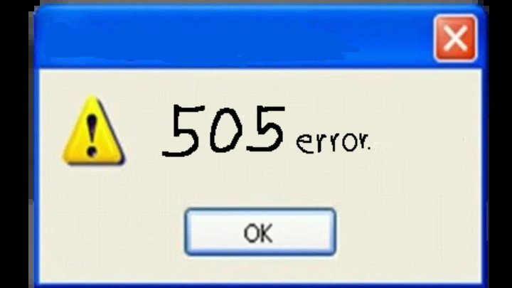 ERROR505