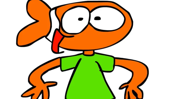 Clownfish Dude: Green Screen Shirt
