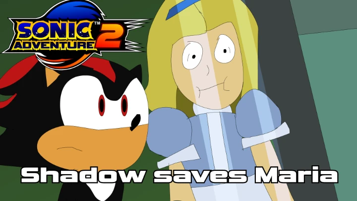 Sonic Adventure 2: Deleted Cutscene - Shadow Saves Maria