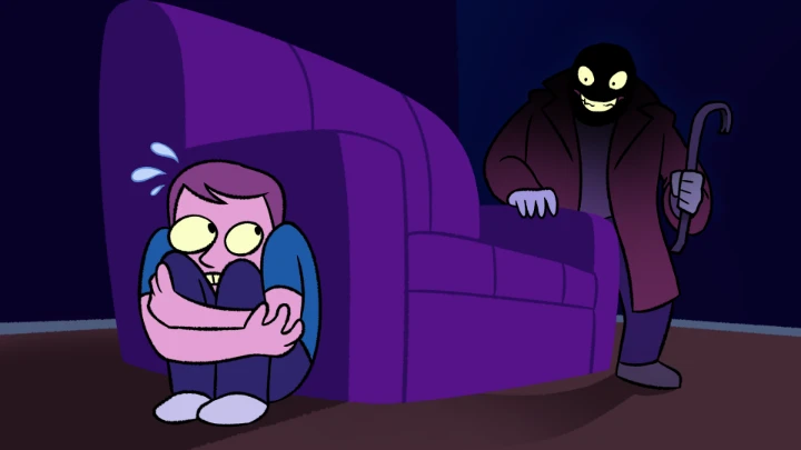 A Burglar Cartoon