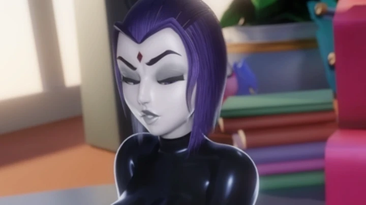 Raven takes Beast Boy to heaven
