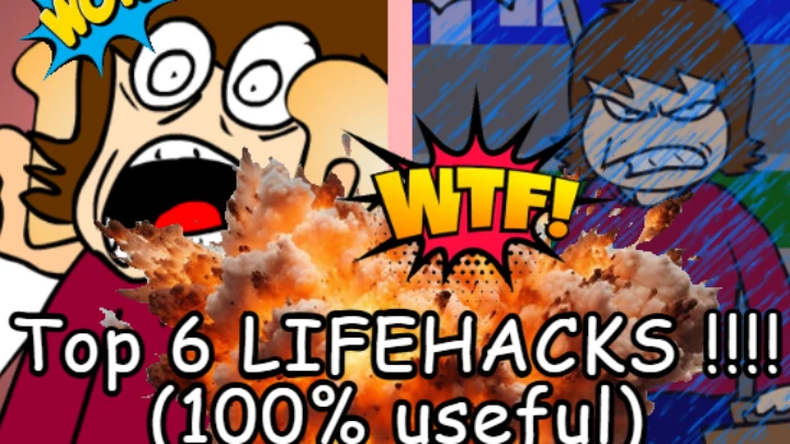 TOP 6 AWESOME LIFEHACKS