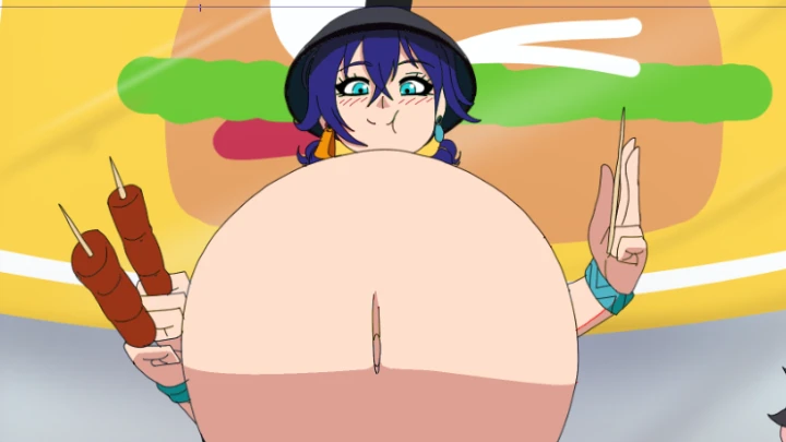 Belle (-y stuffing) Contest at the beach