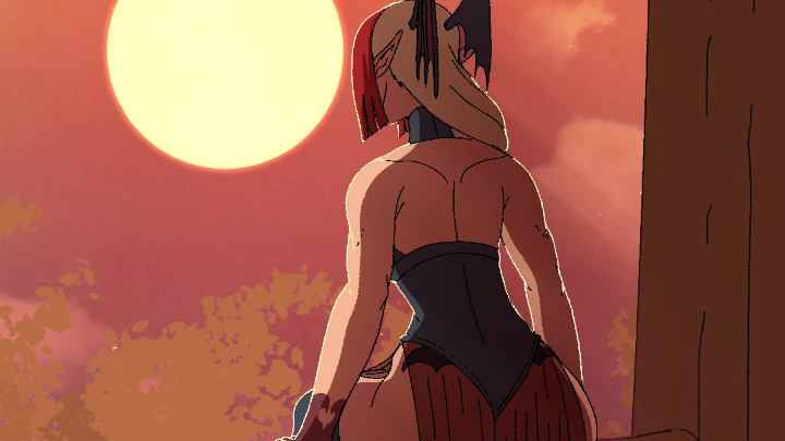 Her butty is very big