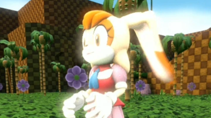 Vanilla flaps her ears