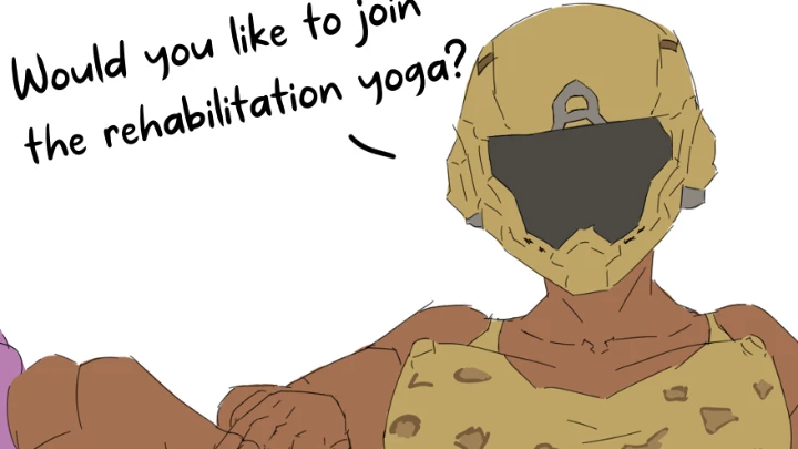 Rehabilitating yoga