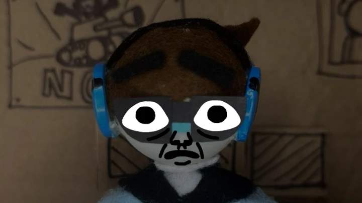 Spaz Meets a Scary Guy