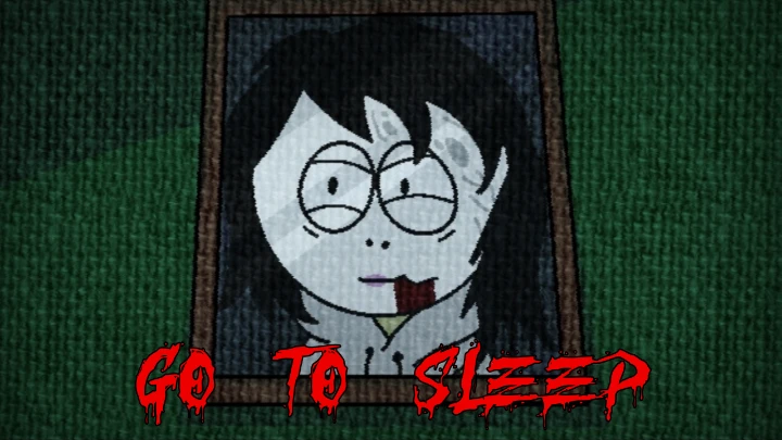 GO TO SLEEP (A 'Jeff The Killer' 10 Minute Short Animation)