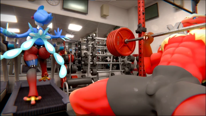 Gym Hijinks 🐦🐓