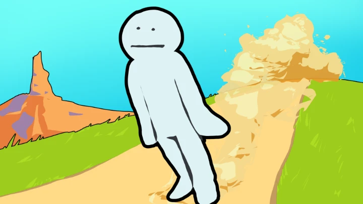 Phil takes a run