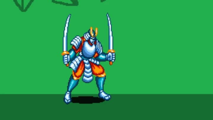 Syuhethu the Shogun Shinning Cutter animation