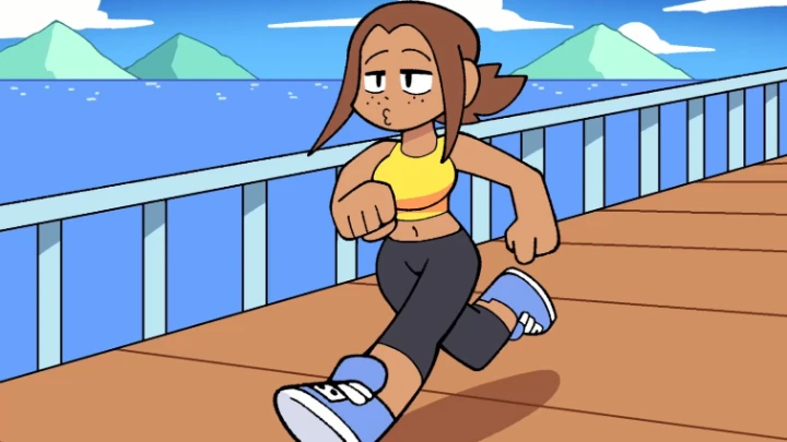 Ani-Gal Run Cycle [Loop]