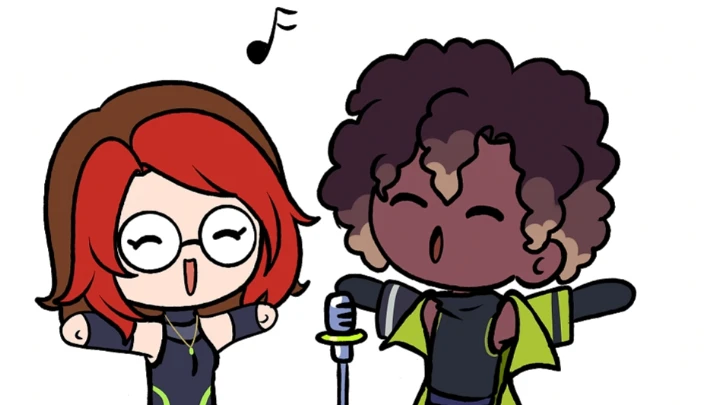 Cute Singing Duet