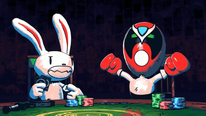Strong Bad talks about drinks (Poker Night at the Inventory)
