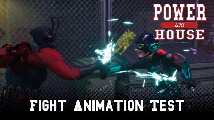 Bug Battle - Power House Fight Animation Test