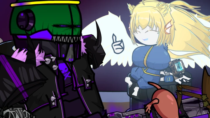 【madness combat】Fallout Shooting Testing For Lisa