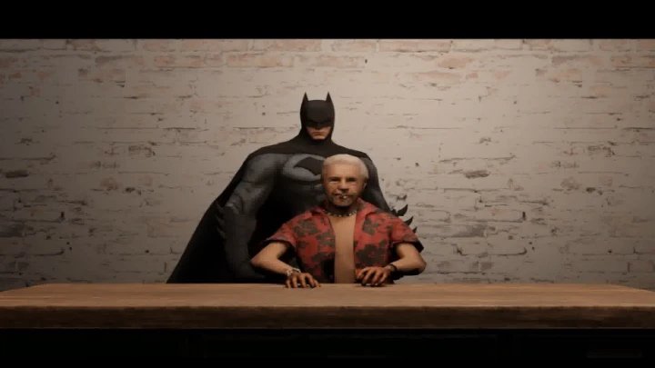 the batman interrogates epstein
