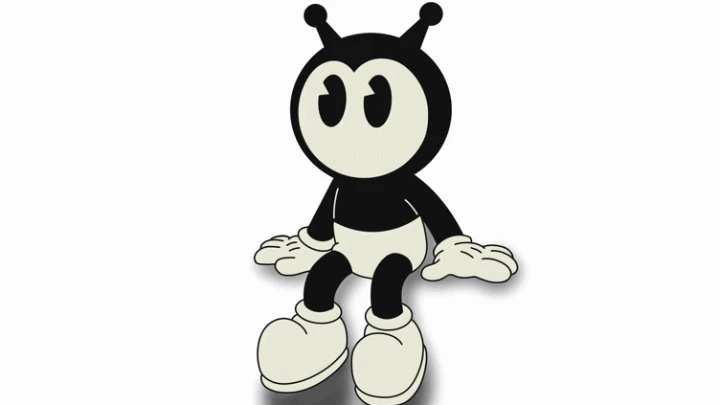 Allen the Alien kicking his feet