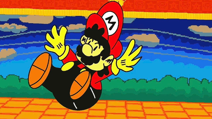 Mario’s First Bounce
