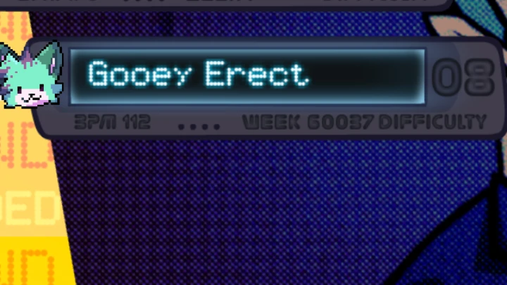 (my first anim) Gooey erect