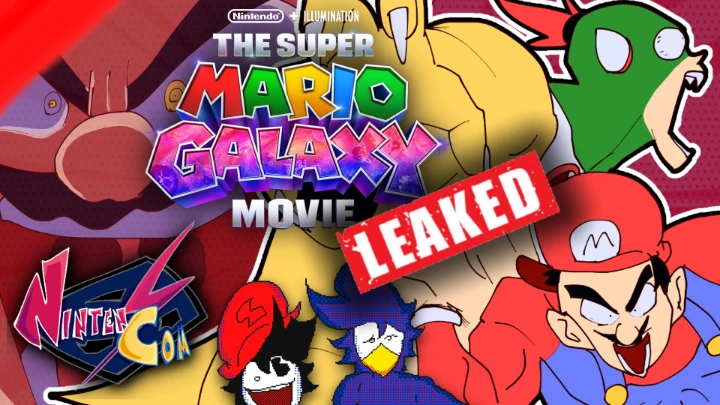 AnT and Synth finds THE SUPER MARIO GALAXY MOVIE LEAKED