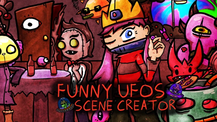 Funny UFOs Scene Creator