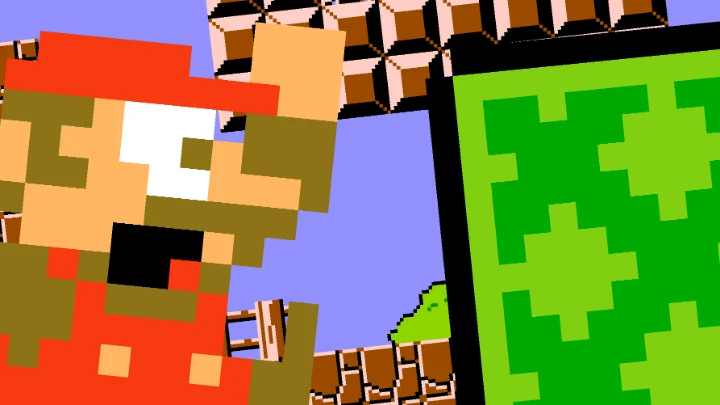 If Beep Blocks were in Super Mario Bros