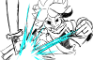 Kid Icarus animatic test