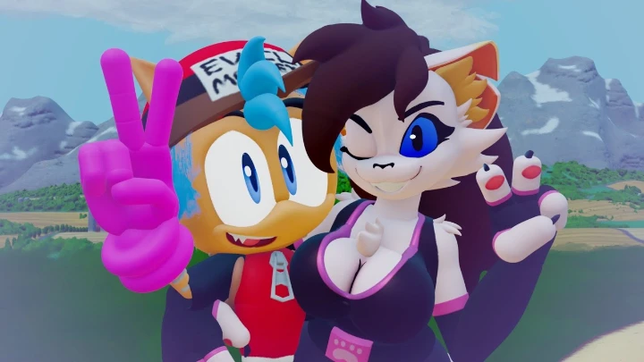 Sackboy and Cat