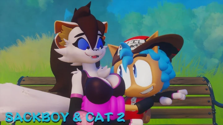 Sackboy and Cat 2