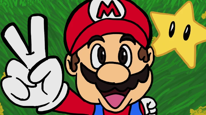 Mario Star Get - Animation Remake 10 Years Later