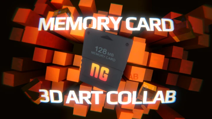 Memory Card 3D Art Collab 2026
