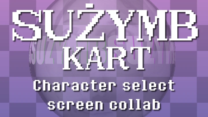 Sużymb Kart character select screen collab