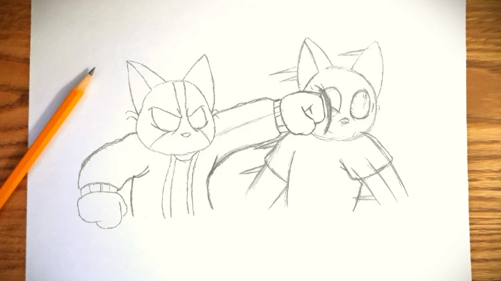 The Behind The Scenes Of Cat Fight