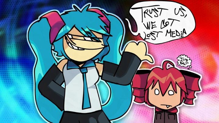 Miku n' Teto find lost media
