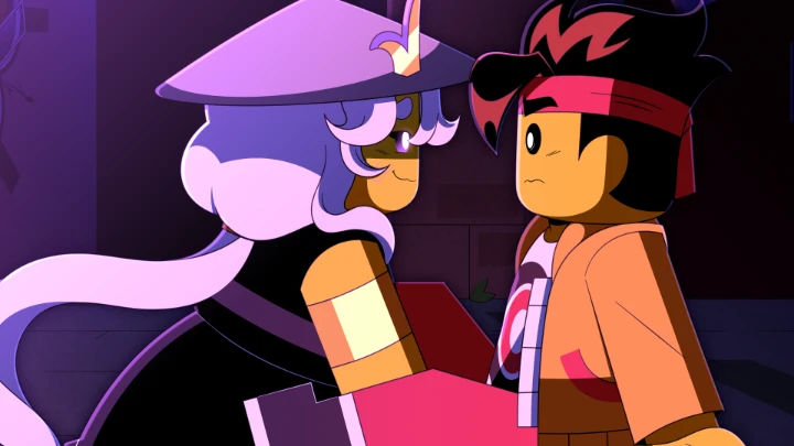 MK Meets Mooneater (Lego Monkie Kid OC)