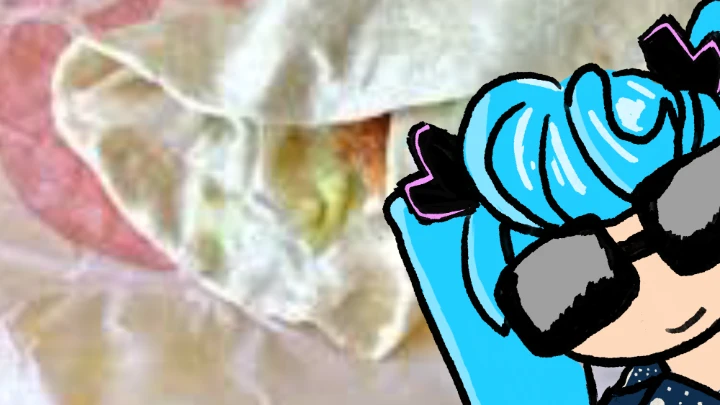 BK Chicken Wrap commercial with Miku