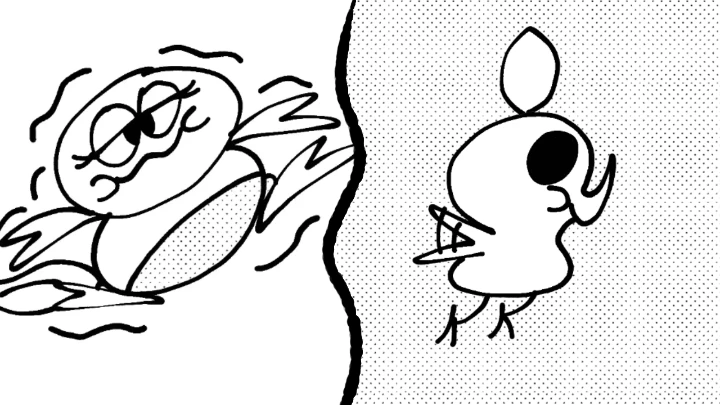 Holly Froglet and Percy Canary
