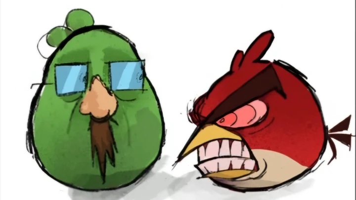 Angry birds rap collab scene