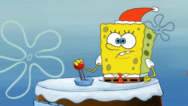 It's a SpongeBob Christmas but Animated By Rough Craft Korea