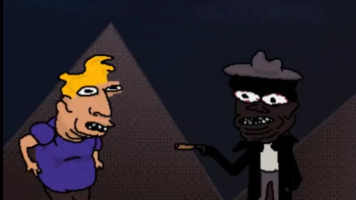 Weirdo and the Fart in the wind