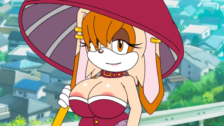 Vanilla the Rabbit Breast Expansion