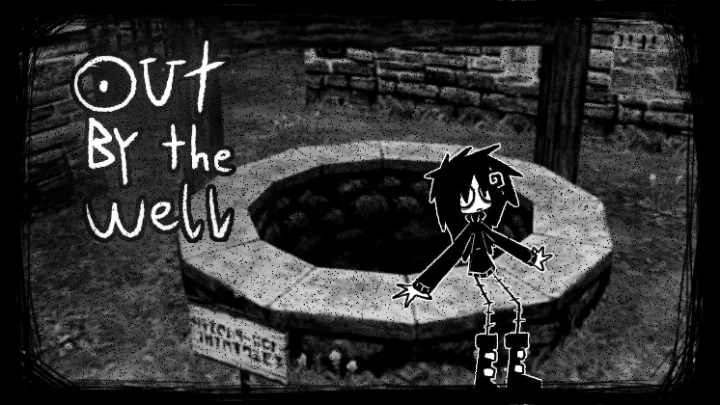 out by the well