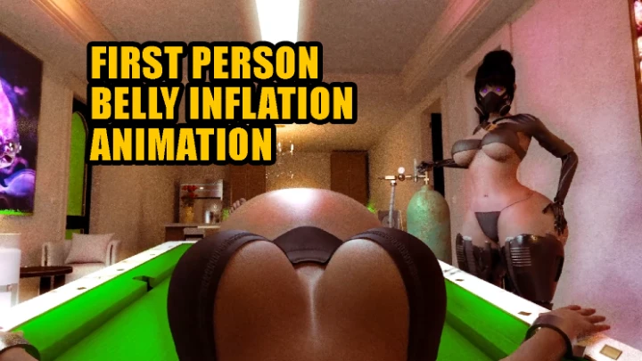 FIRST PERSON POV BELLY INFLATION