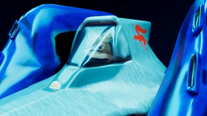 Star Fox Arwing + Fox McCloud animation showcase
