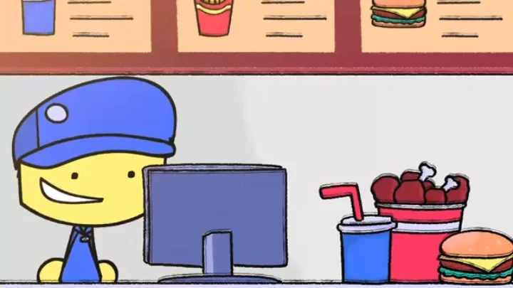 ecake works at burger king